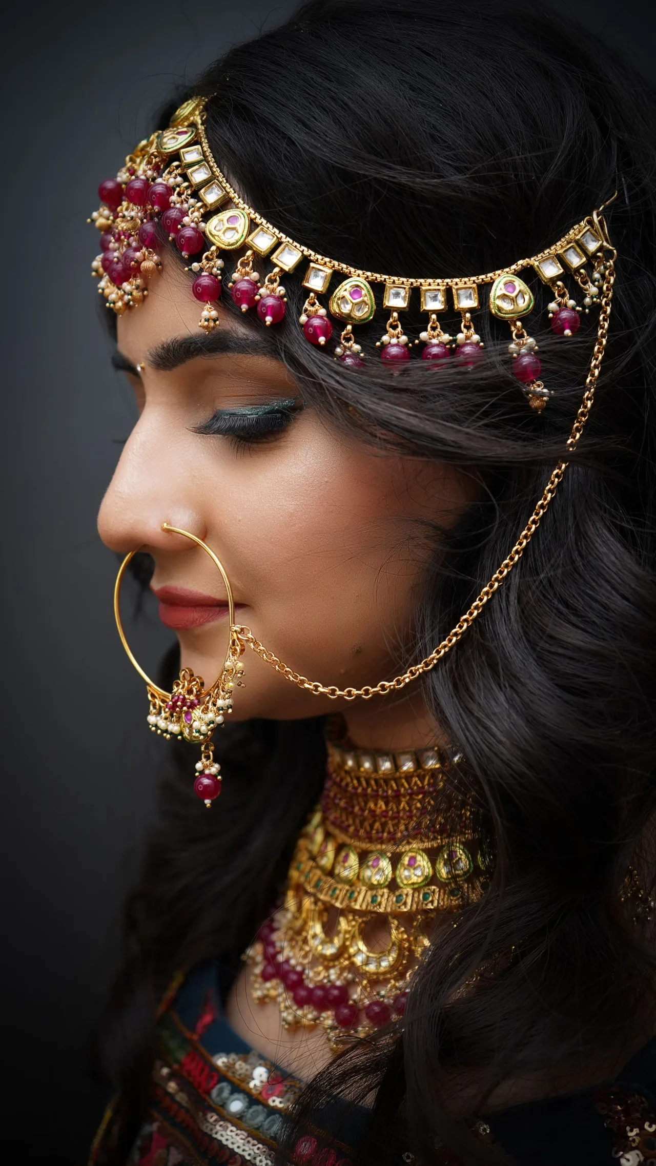 Jiya Maang Tikka — worn