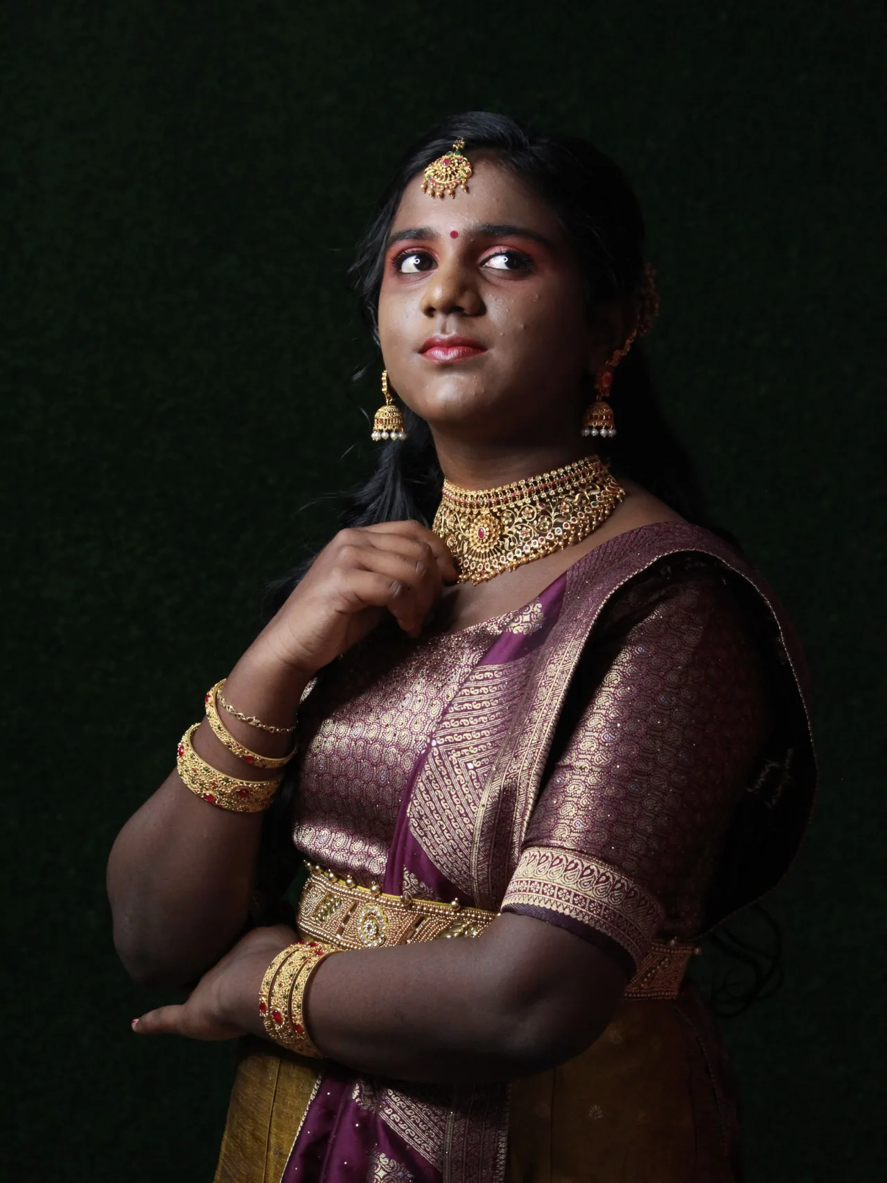 Veda Temple Set — worn