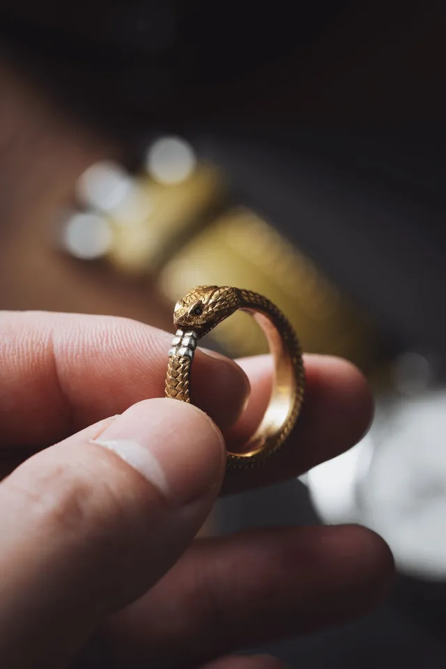 Amara Cocktail Ring — worn