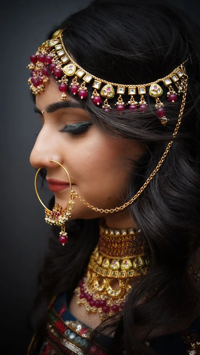 Jiya Maang Tikka — worn
