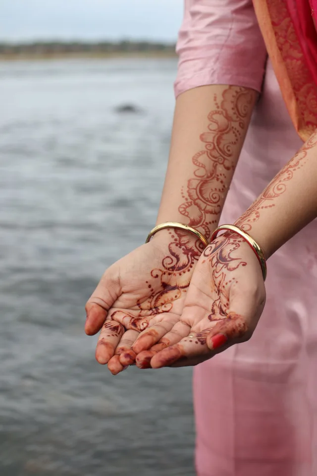 Pari Anklet — worn
